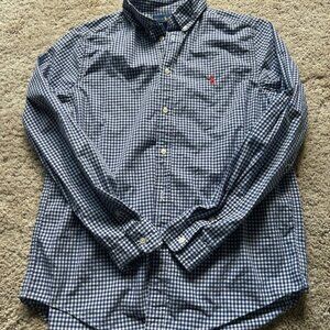 Ralph Lauren Blue Casual Button Down Shirt